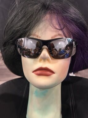 Tundra Black Wraparound Sunglasses